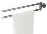 BOSTON swing arm towel-holder with 2 arms