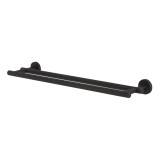 BOSTON bath towel-rail, black stainless steel