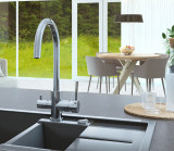 Kitchen sink mixer 2 in 1 Ultra-32 with swivel spout