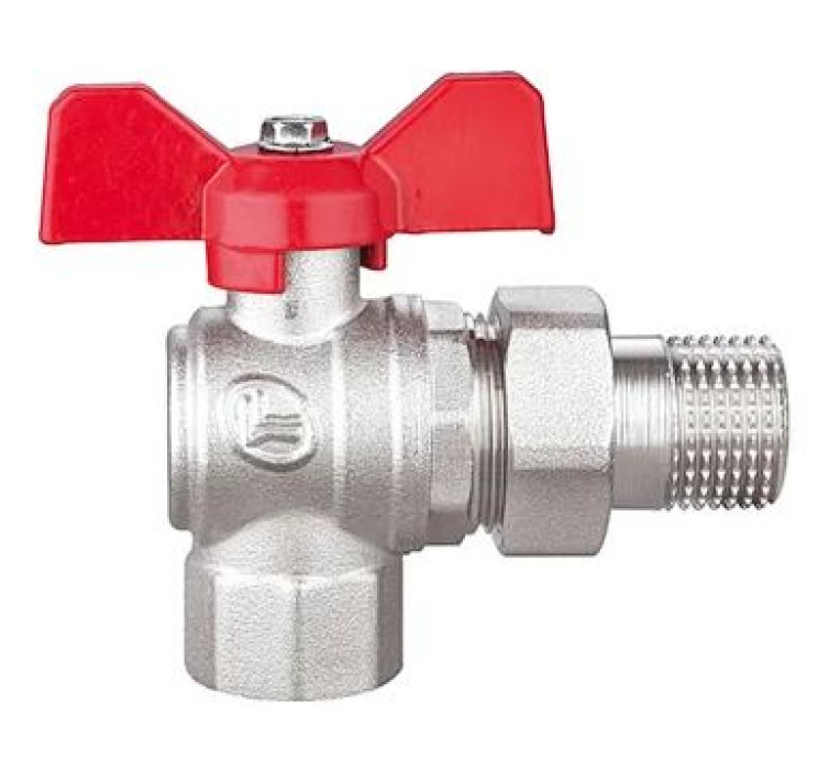 ball valve with a connection 90 degrees