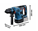 CORDLESS ROTARY HAMMER SDS-PLUS GBH 18V-28C without battery and charger BOSCH 0611920001