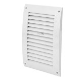 ventilation grille plastic, 250x170mm, adjustable