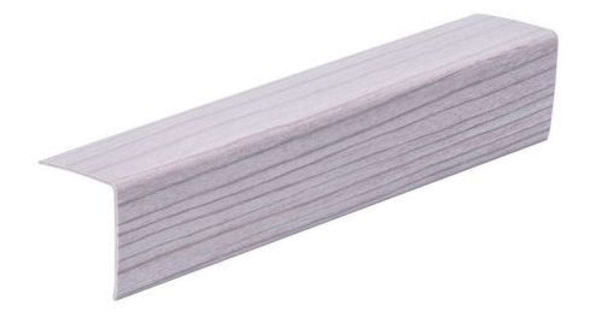 Stūra līste PVC 13 25x25 pelēks osis 2.75m