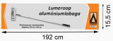 Лопата для снега для крыш LUMEROOP с телескопической ручкой 6,3м алюминий W000632