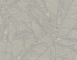 Wallpaper AS Creation 36633-2 0.53x10m Linen Style leaves