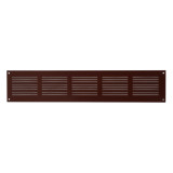 grille metal, 500x100mm, brown