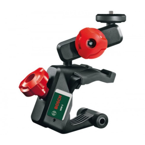 Turētājs lāzerlīmeņrādim MM 2, 1/4"vītnēm, stiprināms pie dažādiem objektiem, BOSCH 0603692201