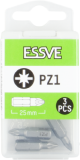 Uzgaļi PZ1 25mm 3gab/iep., ESSVE 9980220