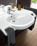 Bathroom sink 4G2080 - bolt mounting 80 cm, Gustavsberg