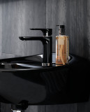 Bathroom sink faucet Estetic, black