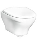 Wall hung toilet Estetic 8330 - Hygienic Flush With C+