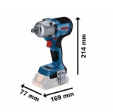 CORDLESS IMPACT WRENCH GDS 18V-450HC without battery and charger BOSCH 06019K4000