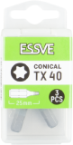 Uzgaļi koniskie TX40X25mm 3gab/iep., ESSVE 9980208
