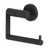 BOSTON toilet-paper roll-holder, black stainless steel