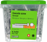 ESSVE screw for concrete with hexagon head 6.3x50 CS 100pcs. 105284