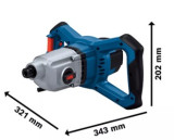 Миксер BOSCH GRW 140 PRO 1400W, 06011C4020