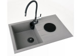 Kitchen sink mixer FALA "Flexible", black 35309, BR7205WHC